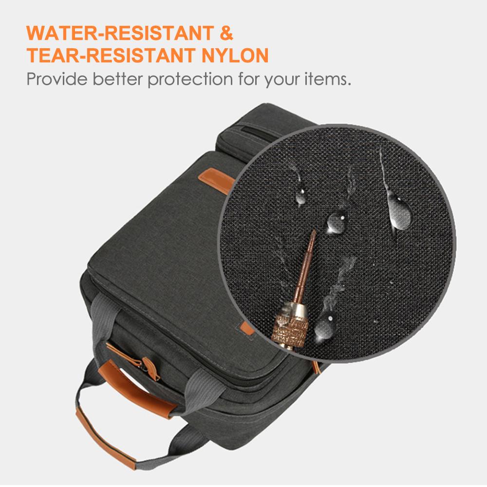 3-Piece Multi-Functional Travel Backpack Set (Navy Blue)