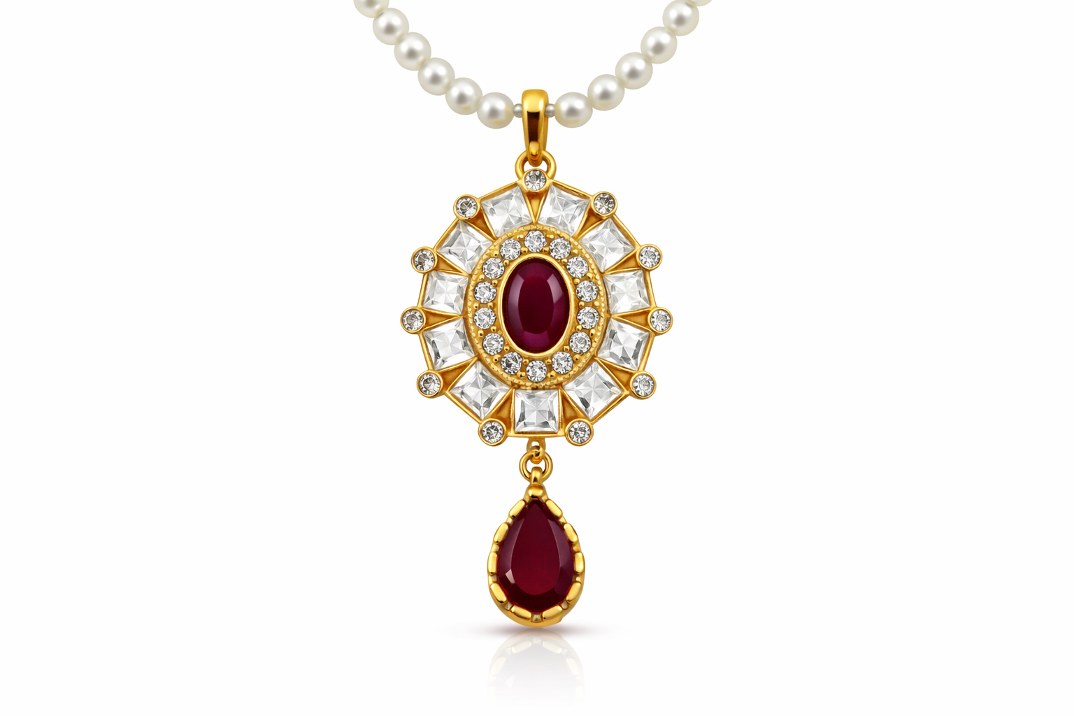 💎 Elegant Bridal Jewellery Set – Premium Look