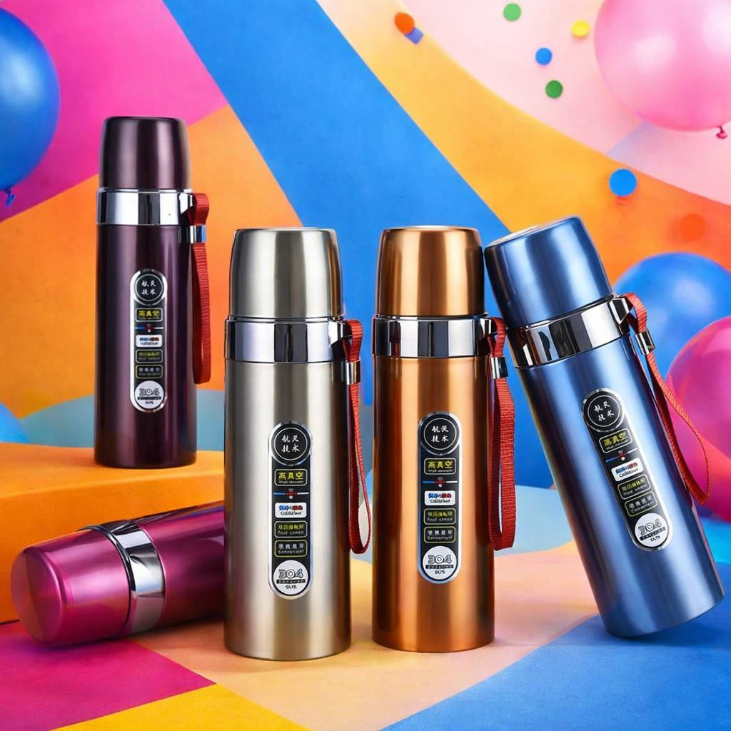 Premium Stainless Steel Vacuum Flask / Thermos Bottle