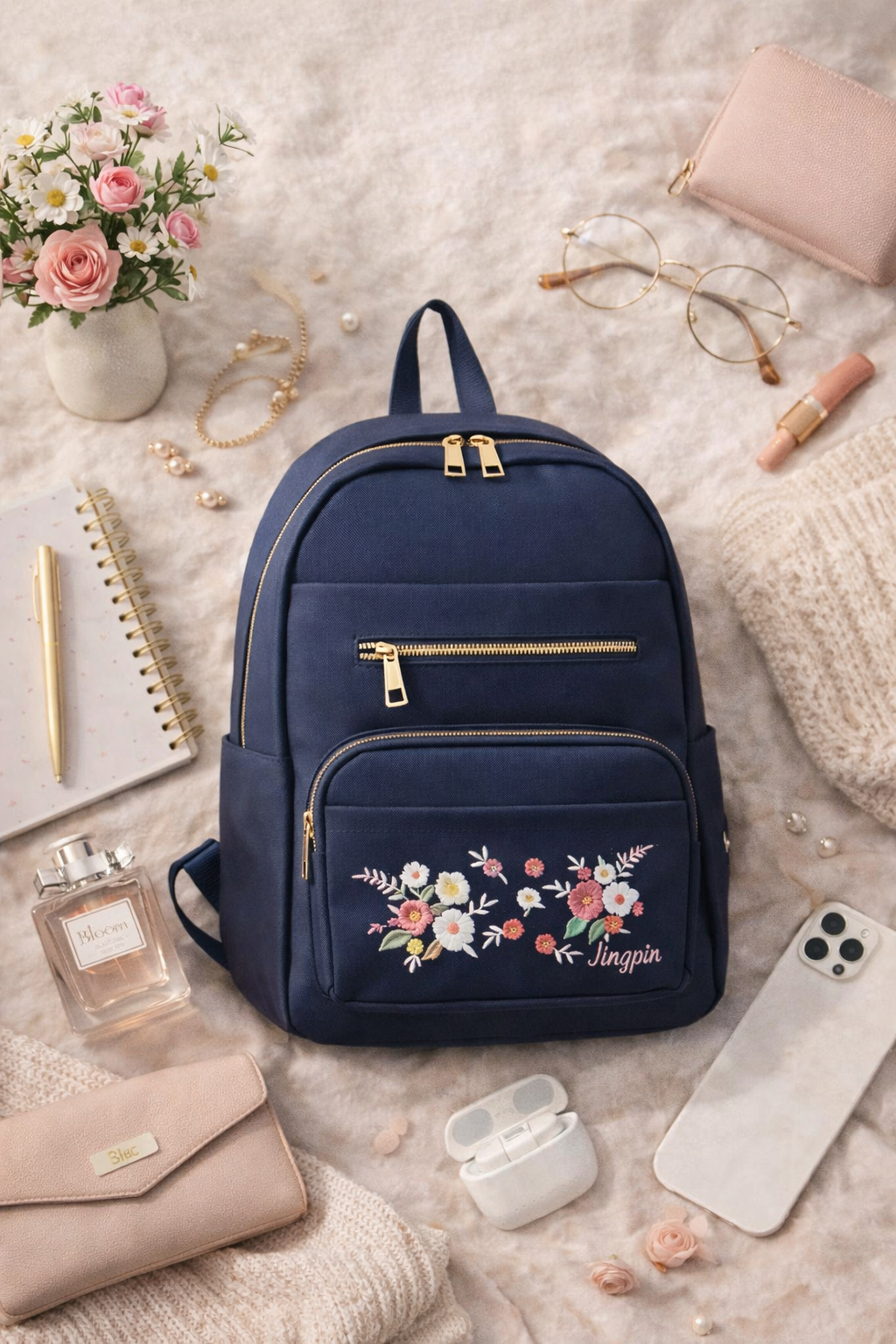 Embroidered Fashion Bag for Girls