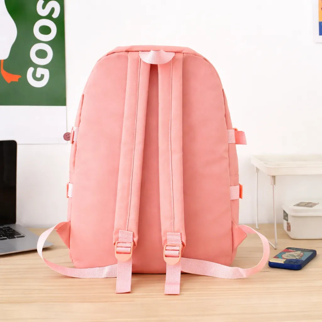 4 Pcs Bag Set for Girls in Pakistan | School, College & University Bag