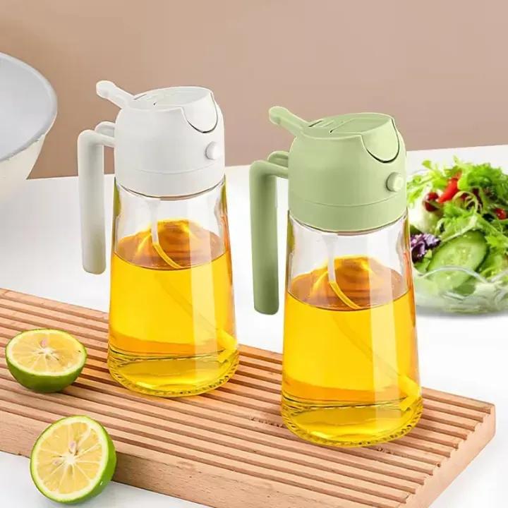 Premium Glass Olive Oil Dispenser Bottle