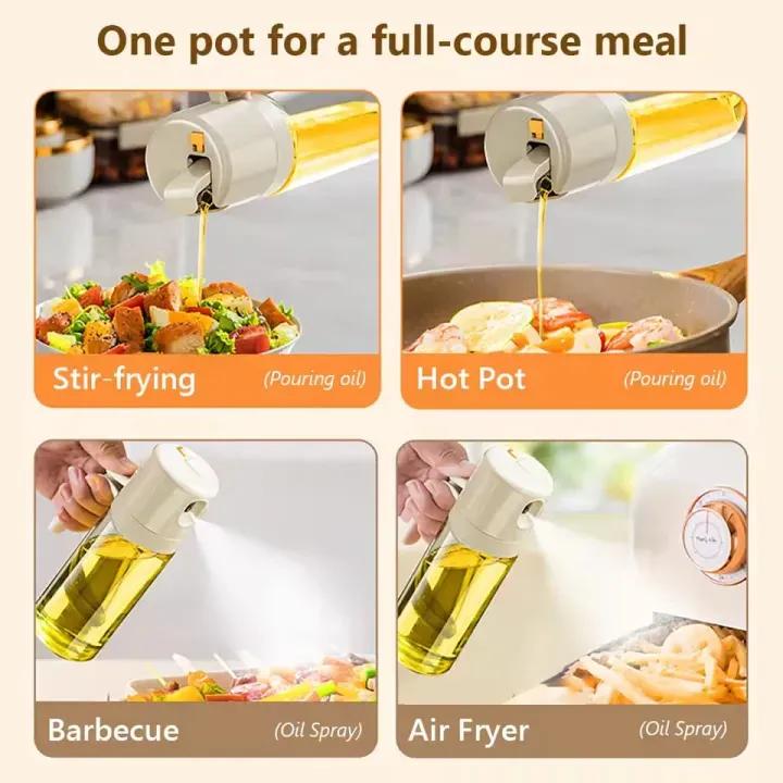 Premium Glass Olive Oil Dispenser Bottle