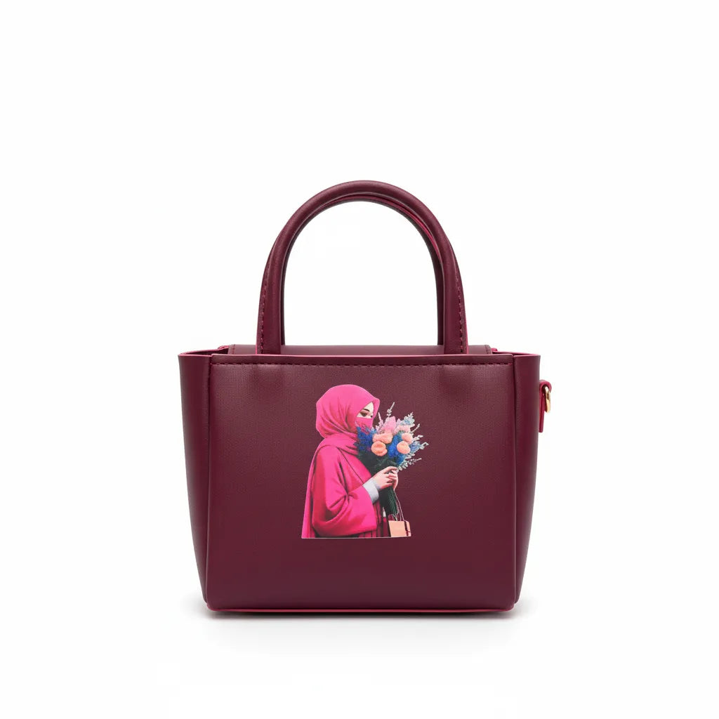 Blush Selfie Mini Tote Bag For Baby Girl