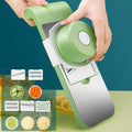 Multi-Functional Vegetable Slicer with Interchangeable Blades