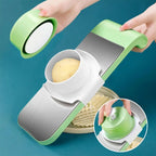 Multi-Functional Vegetable Slicer with Interchangeable Blades