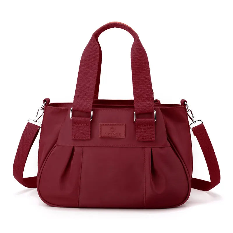 Casual Nylon Multi-Function Shoulder & Handbag